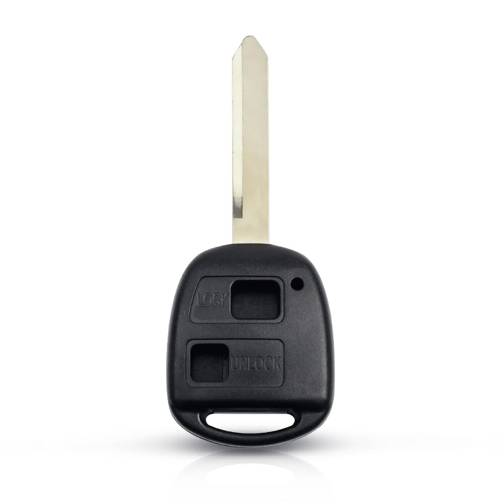 KEYYOU Car Key Shell 2/3 Buttons Remote Case for Lexus Es Rx Is Lx Gs IS200 RX300 ES300 LS400 GX460 For Toyota Uncut TOY48 Blade: 2 BT TYO47 Blade