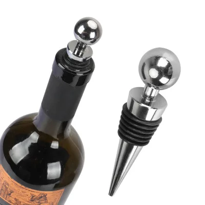 Flaschenverschluss, Weinaufbewahrung, Drehverschluss, Stecker, wiederverwendbar, vakuumversiegelt, Flaschenverschluss, Champagner-Stopper, Weingeschenke, Bar-Werkzeuge: Orange