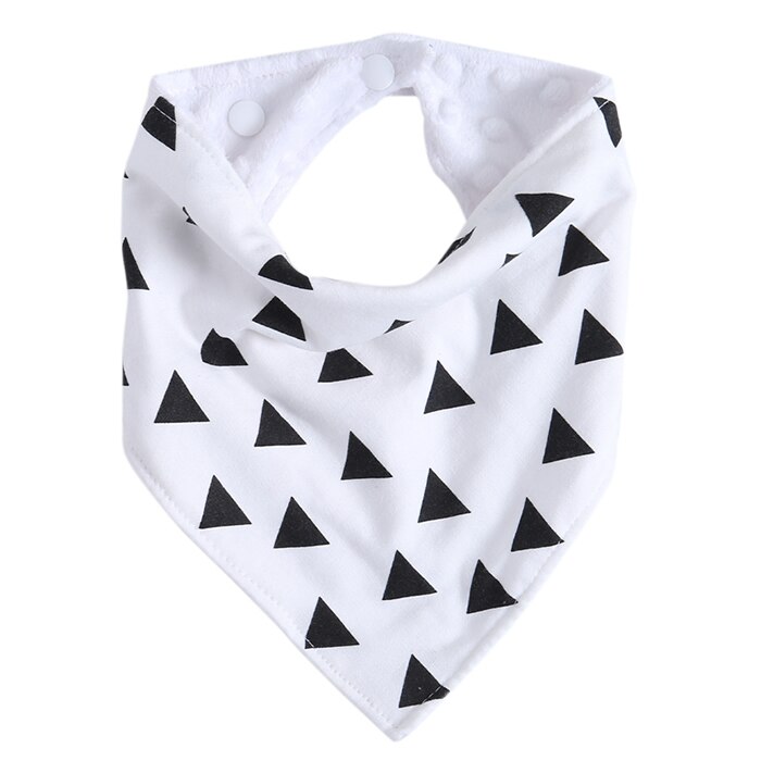 Barn baby mating hodet skjerf håndkle smekke gutter jente bandana spytt trekant drible: 5