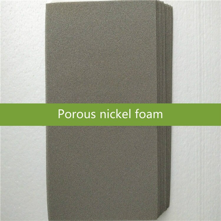 Foam nickel, porous foam nickel, supercapacitor, lithium battery electrode, catalyst carrier experimental material.