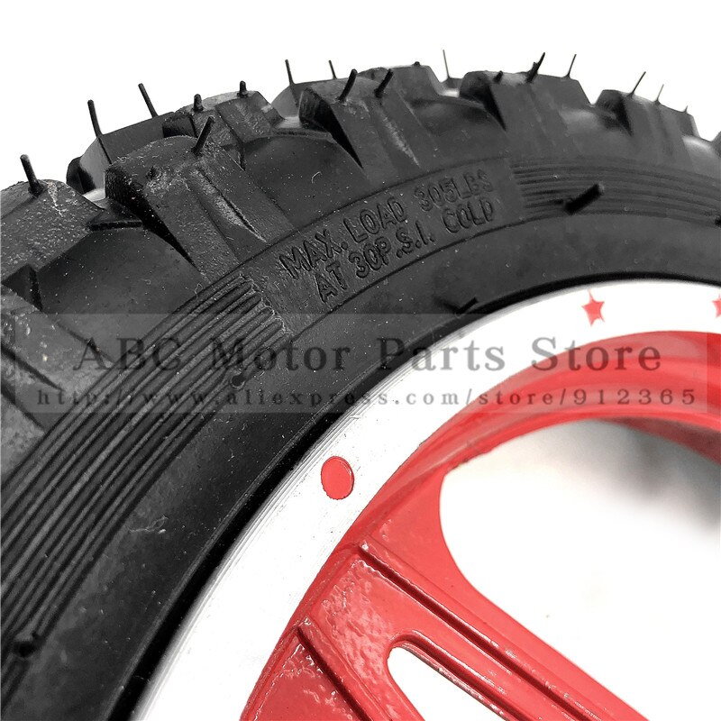 10''Mini Dirt Bike Knobby Tire wheels 2.50-10 Front or Rear rims & tyre Off Road Motocross mini motorrad child
