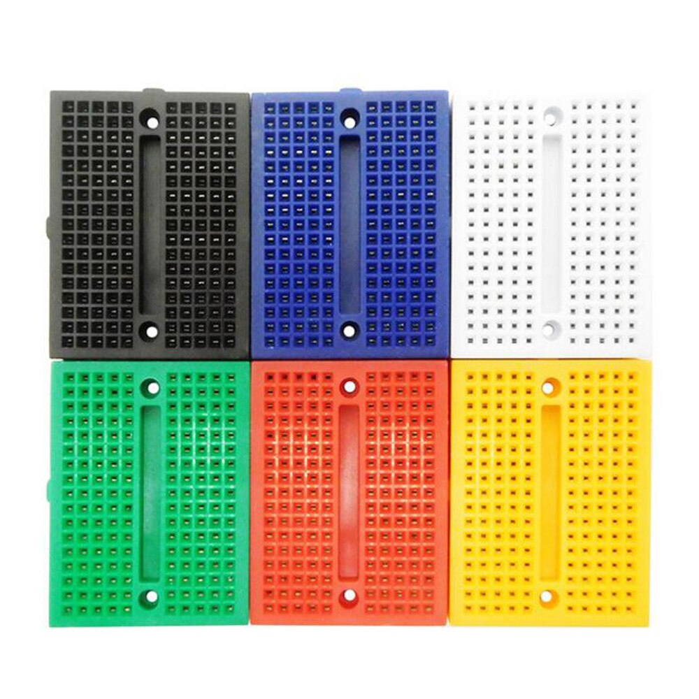 SYB-170 Mini Breadboard 170 Holes Mini Breadboard, Lab Bench, Portable Test Board, Universal Board