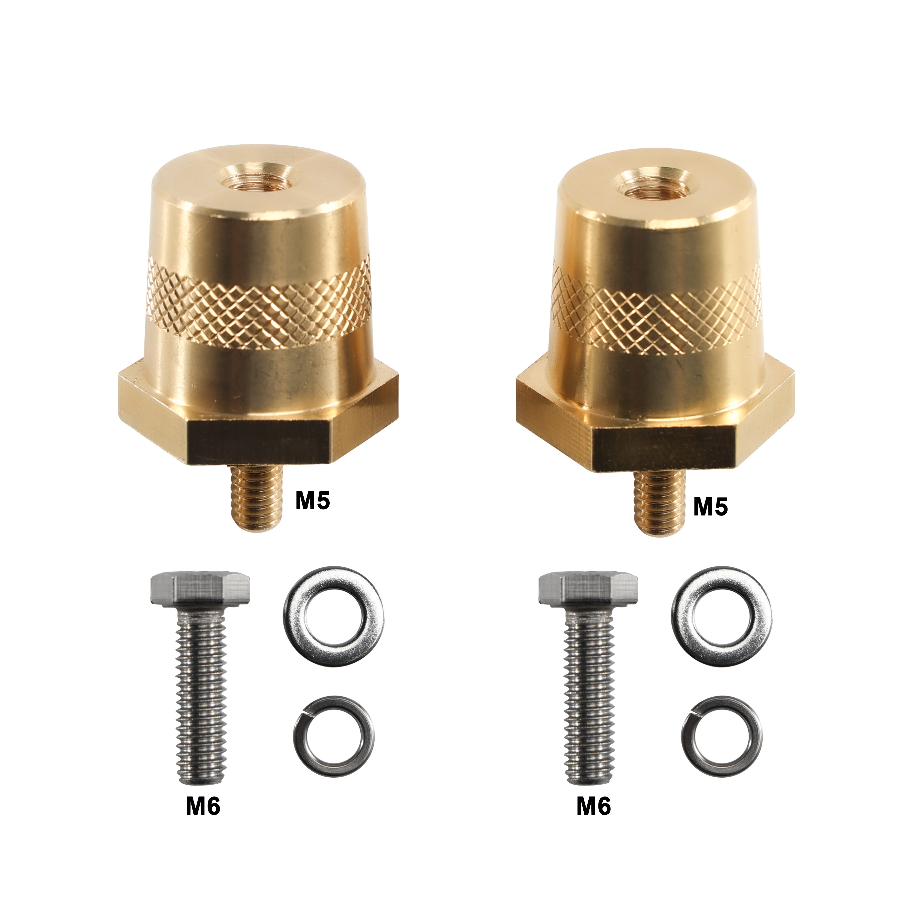 All4Caravan M6 M8 M10 Auto Car H59 Brass Lithium Battery Post Pole Terminal Connectors Adapters with Stainless Steel Screws: PURPLE
