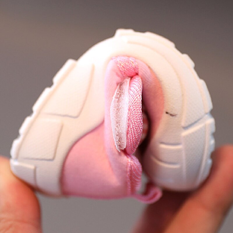 Criança sapatos de fundo macio do bebê menina casual arco pequeno das crianças respirável sapatos casuais listra bowtie sapatos primavera outono