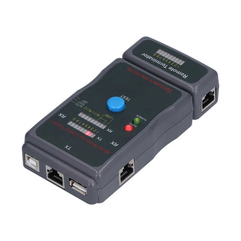 Netzwerk Kabel Tester RJ45 RJ11 USB BNC Koaxialkabel Draht Linie Finder Diagnose Werkzeug DC 9V Netzwerk Linie Tracer