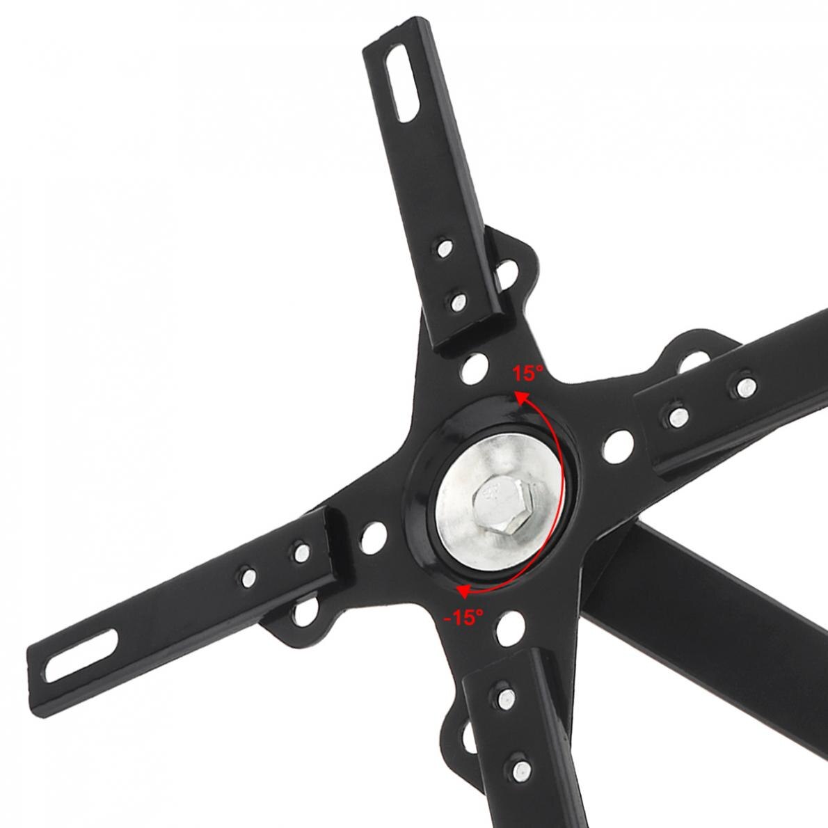 Universal 12KG Adjustable TV Wall Mount Bracket Flat Panel TV Frame Support 30 Degrees with Small Wrench for 14 - 32 Inch