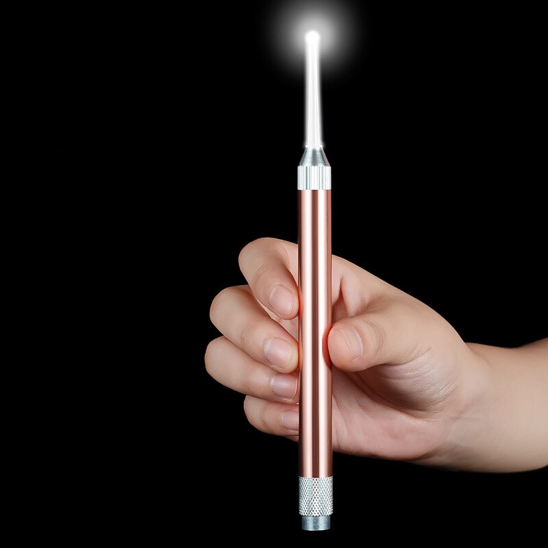 Tragbare Ohr Reinigung Lupe Für Taschenlampe Earpick Ohr Reiniger Ohrenschmalz Entfernung Werkzeuge Ohr Pflege Zubehör Ohr Reinigung Werkzeug Heißer