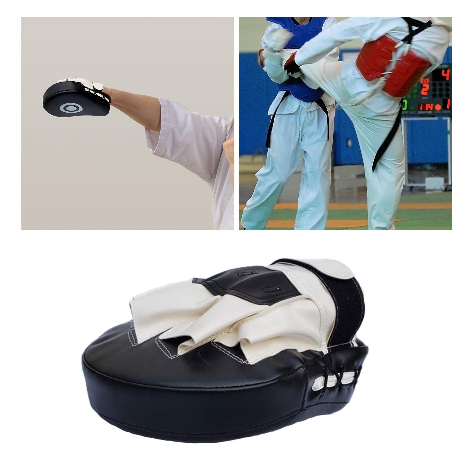 Curved MMA Boxing Punching Mitt Focus Pad Target Karate Thai Kick Sparring