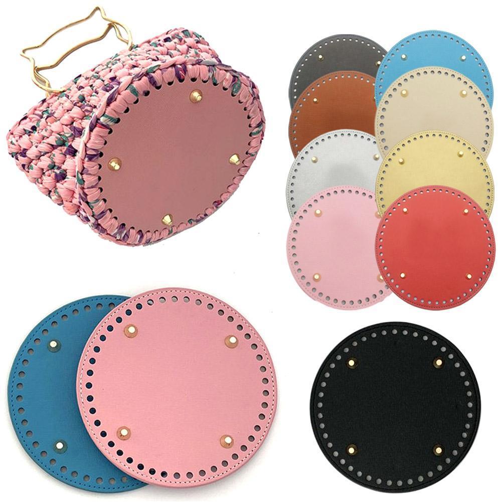 Round Bottom Shaper Rivets Bag Crocheting Hand-woven DIY For Hand-made Cushion Pad - 15cm Bags Bag Supplies