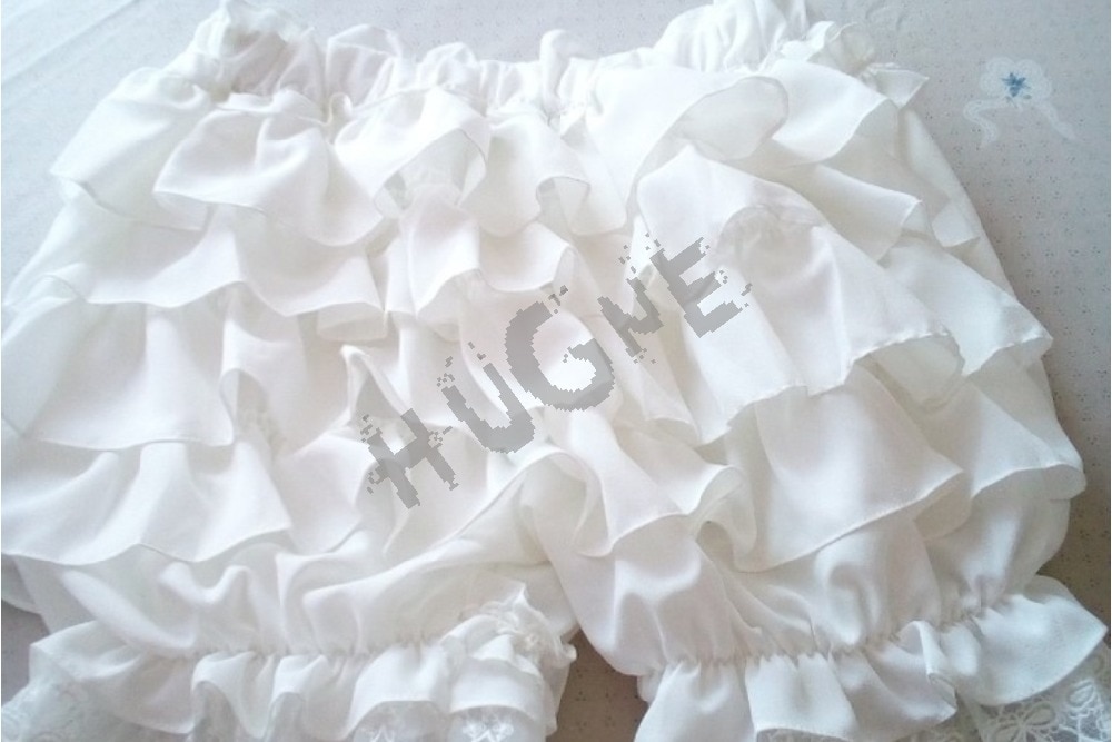 proprietà chiffon Dolce Lolita Mutandine fioristi Bicchierini Del Merletto ordinare balze Bianco Elastico Mussola