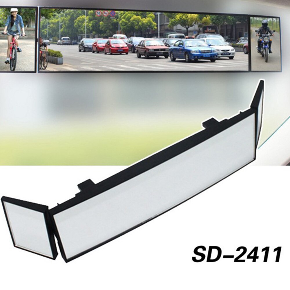 Universal Car Rear Mirror Wide Angle Rearview Mirror Car Wide Convex Curve Interior On Rear View Mirror