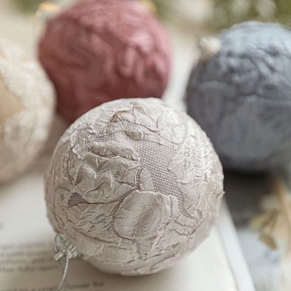 Merry Christmas 8CM Christmas Tree Decoration Ball Party Supplies Hanging Christmas Pendant Navidad Xmas Ornaments Year