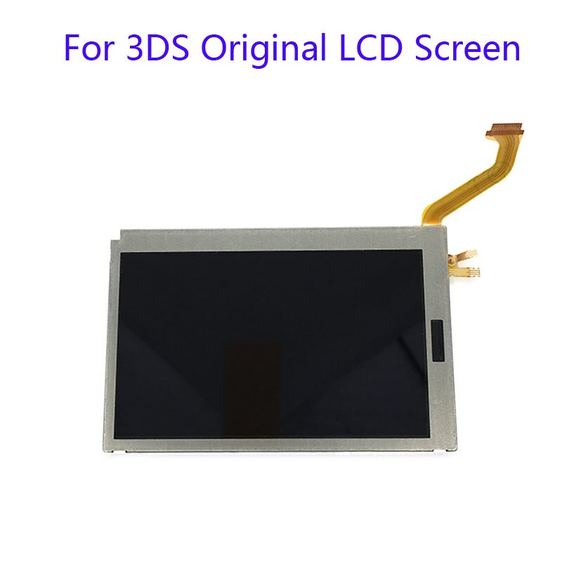 5 sztuk wymiana oryginalny górny górny wyświetlacz LCD ekran dla Nintendo 3DS ekran LCD robić 3DS ekran LCD