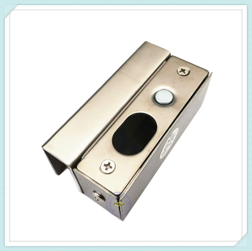 Stainless Steel Bracket Clamp for Fully Frameless Glass Door Electric Bolt Lock