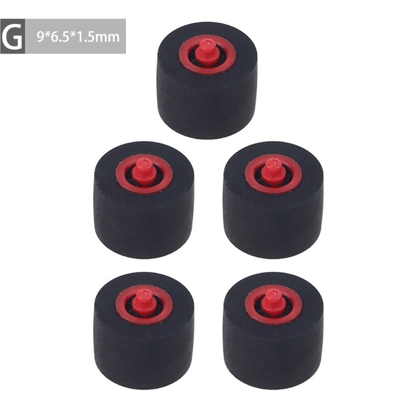 5 sztuk kaseta Radio Roller Metal Axle Pack magnetofon kaseta ciśnieniowa koło pasowe Player: GG