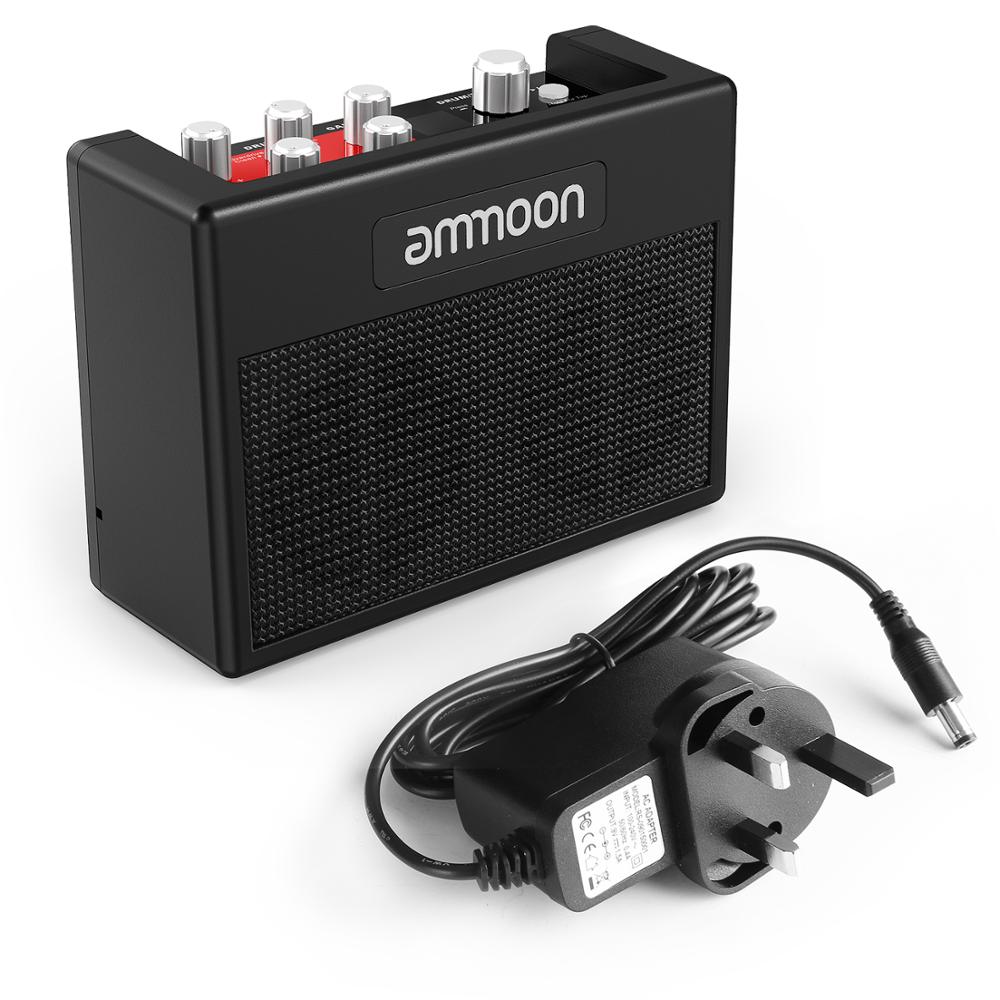 Ammoon PockRock Tragbare Gitarre Multi-effekte Prozessor Wirkung Pedal 15 Wirkung 40 Trommel Rhythmen stimmen Funktion gitarre Pedal: UK Verstärker