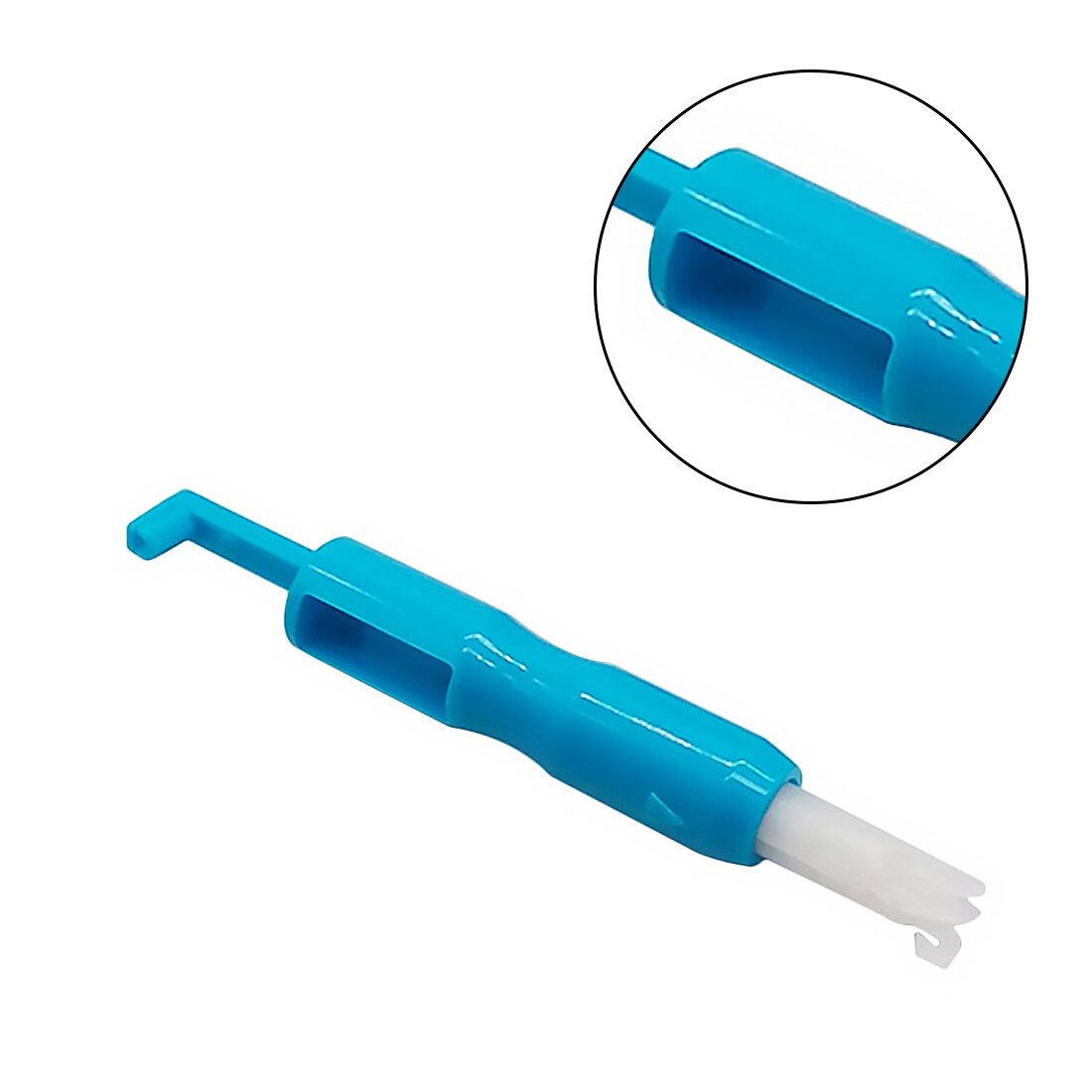 1Pc Draadinsteker Stitch Insertion Tool Voor Naaimachine Naald Inserter Handleiding Naald Threader Tool