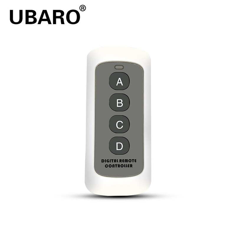 UBARO EU/UK Wireless Remote Control Touch Switch Crystal Glass Panel Remote Interruptor Liz Lichtschalter switches 1/2/3Gang: YKQ-004