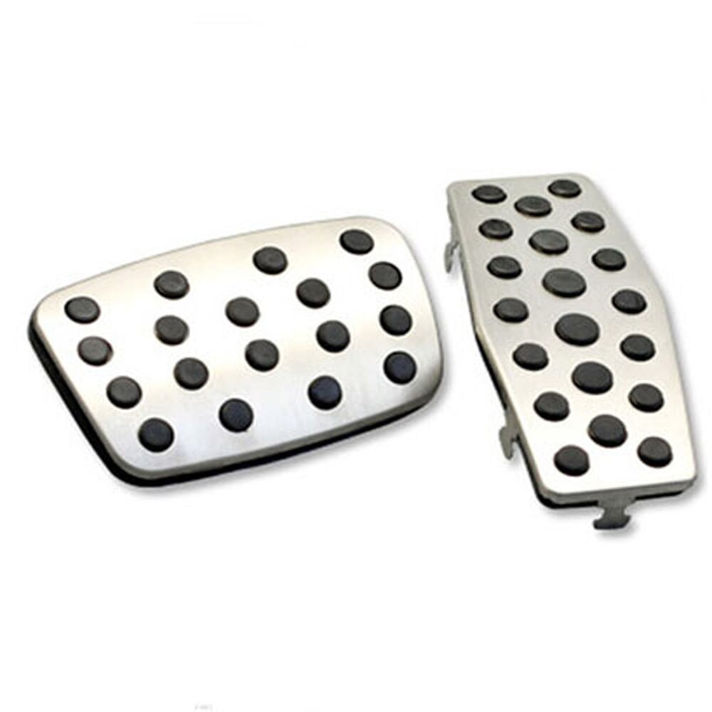 Aluminium pedaalbeschermers voor chevrolet cruze trax malibu voor opel mokka astra j insignia: Met clip voor op