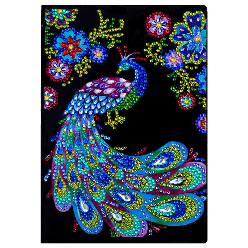 5D DIY Diamant Malerei Notizbücher Spezielle bilden Neuheiten Tagebuch Buch Diamant Stickerei A5 Mosaik Malerei Dekor: bi ji ben-13