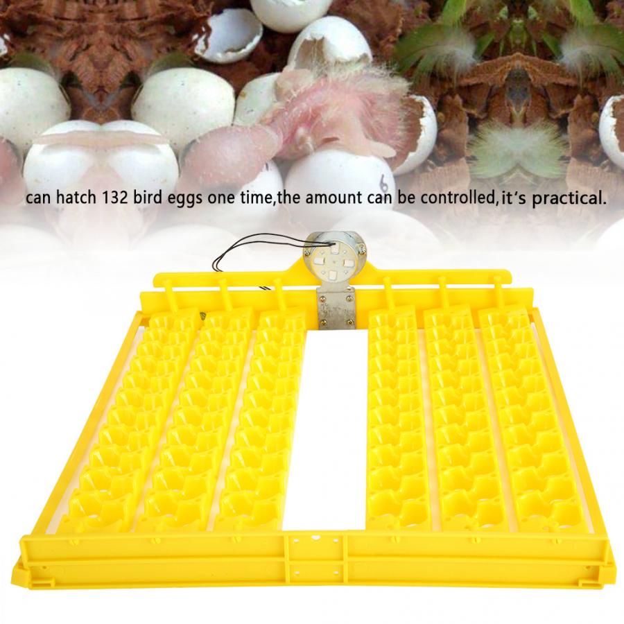 132pcs Eggs Automatic Egg Turner Turning Tray for Automatic Egg Incubator Eggs Tray Farm Incubation Tools Supplies