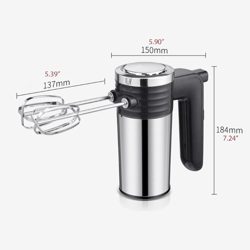 Elektryczny mikser ręczny 5 prędkości ultra moc elektryczny mikser ręczny z tryb turbosprężarka