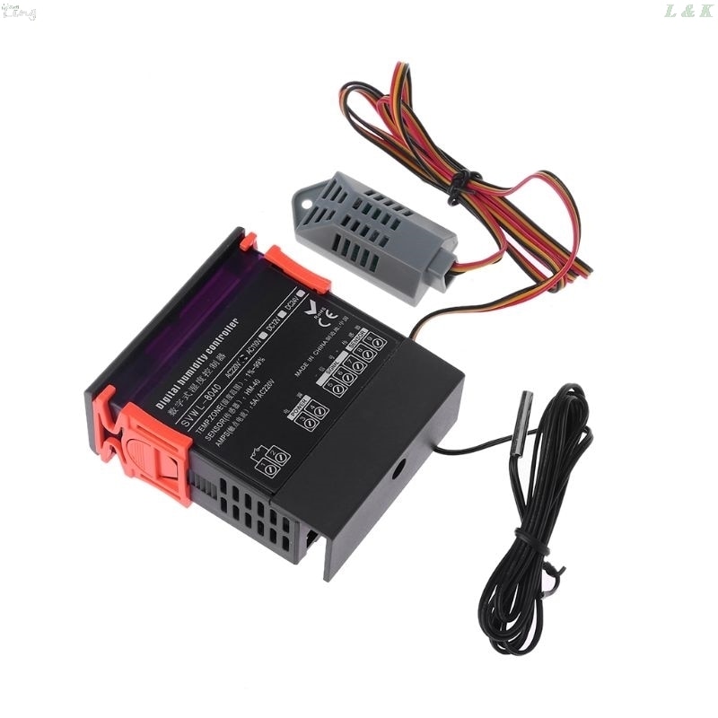 Digital Humidity Controller Hygrostat Relay Hygrometer Control Switch AC 220V