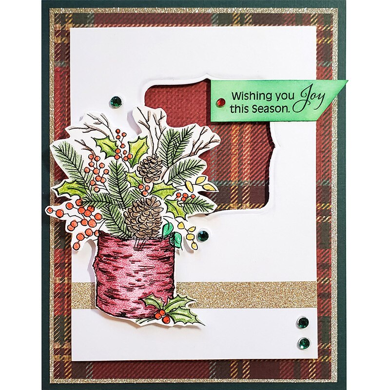 Kerst Feestelijke Seizoen Jaar Transparant Clear Postzegels Seals Stempel Voor Diy Scrapbooking Ambachten Kaarten Maken