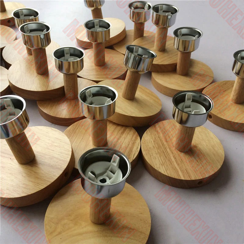 10 cm houten lichtluifelset houten lampvoeten plafondpaneel chassis lampen verlichting accessoires vintage kroonluchter plafondplaat