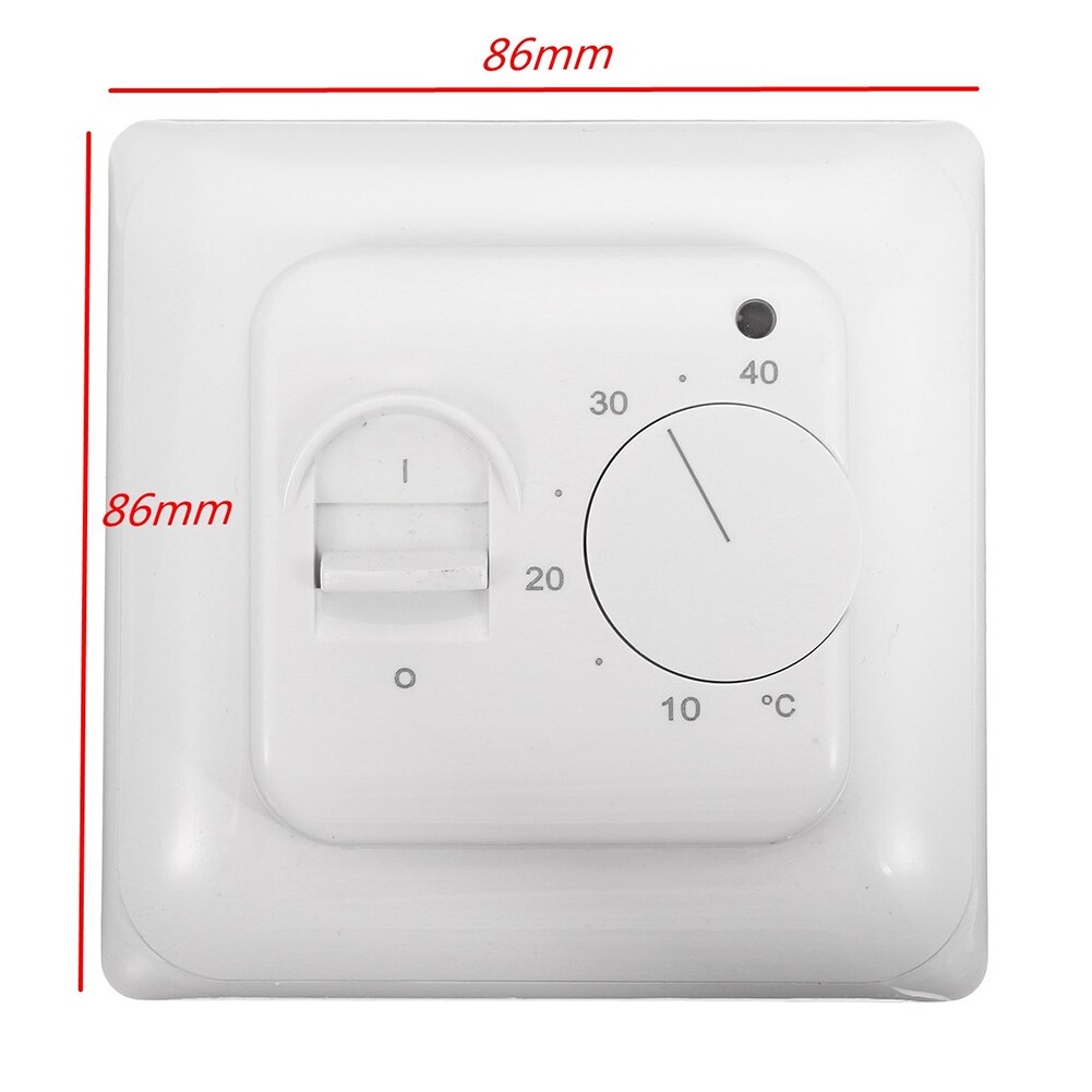 Electric Floor Heating Room Thermostat Manual Warm Floor Cable Use Termostat 220V 16A Temperature Controller Instrument