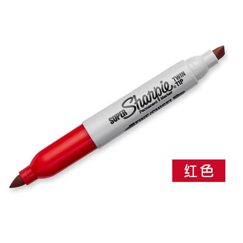 Sharpie Super dauerhaft Marker Kuli Doppelkopf Rundkopf/Schräg kopf 2/5mm Farb markierungen große Tinten kapazität extra dicker Stift: verrotten