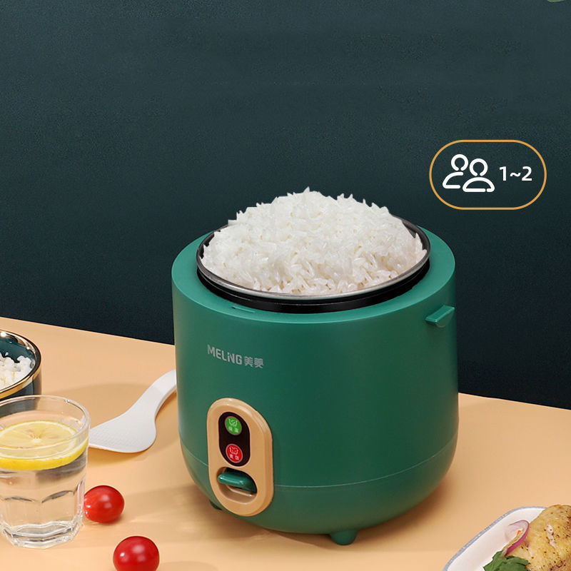 220V Electric Rice Cooker 1.2L Non-Stick Liner Rice Cooking Pot One Key Operation Insulation Multi Cooker Office Soup Porridge