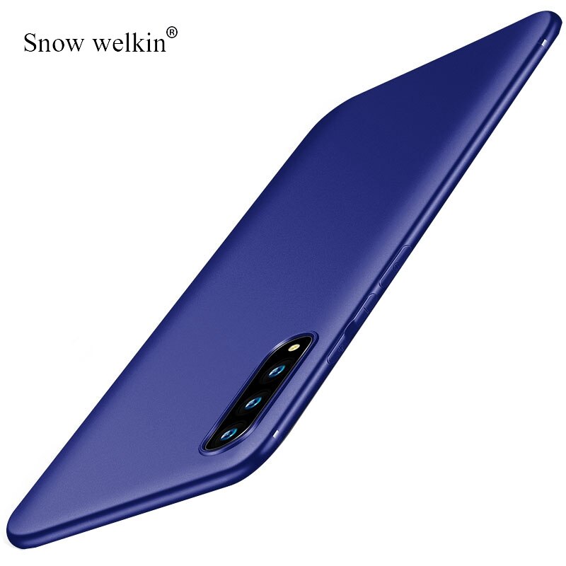 Vivo V17 Neo Soft Case Vivo V17 Neo Case Matte Tpu Case Voor Vivo V17 Neo V17Neo 6.38 Inch Ultra dunne Zachte Siliconen Back Cover: Dark Blue