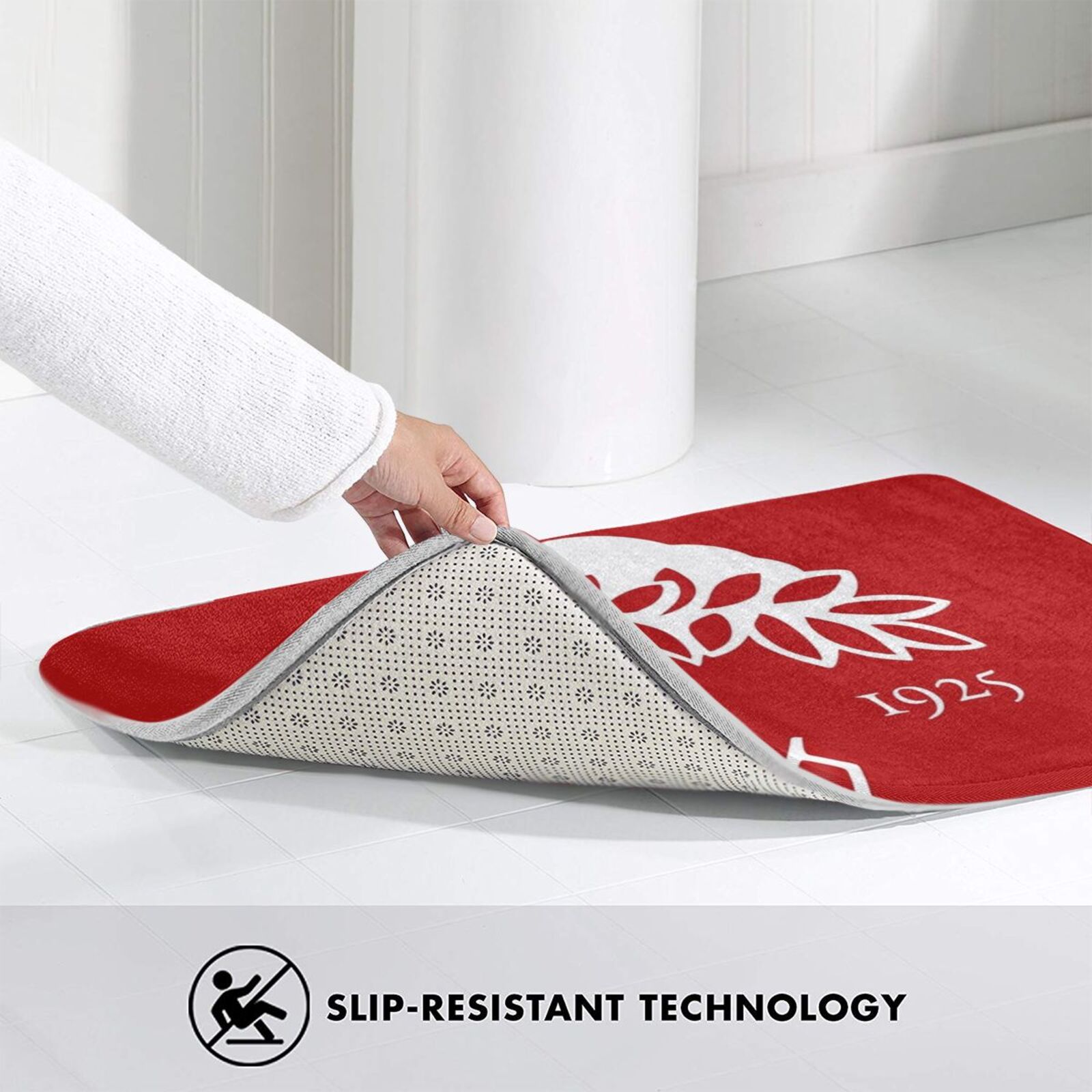 Kopie Van Olympiakos 1925-2 Zachte Non-Slip Mat Tapijt Tapijt Kussen Griekenland Piraeus Voetbal Basketbal Olympiakós Syndesmos