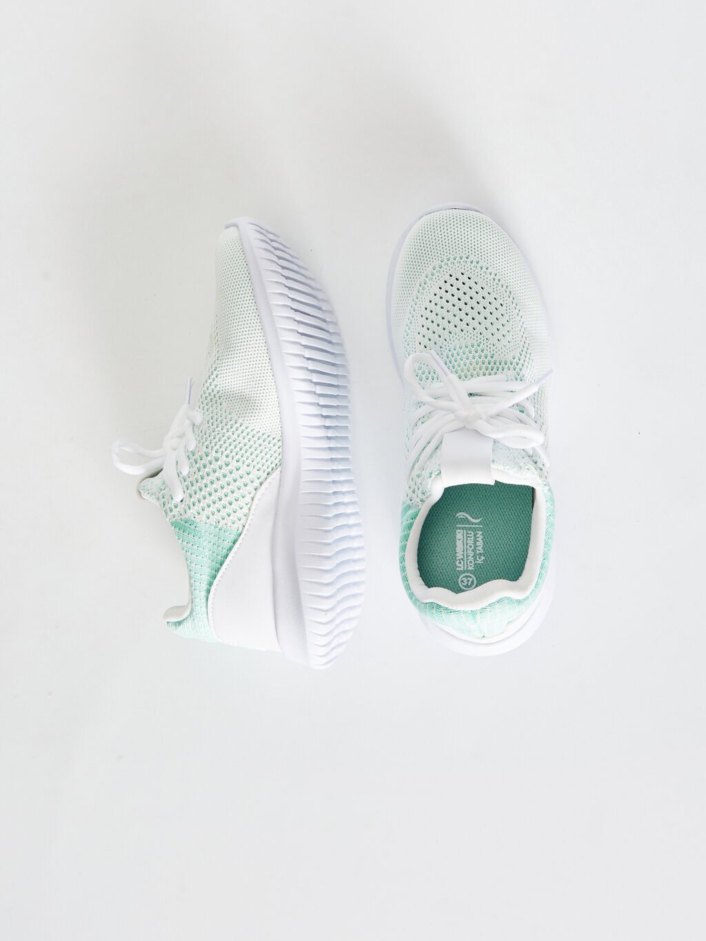 LC WAIKIKI damska protektorem sweter aktywne sportowy buty wygodne szyk ładne eleganckie 2021 moda piłka turkusowy szczegóły