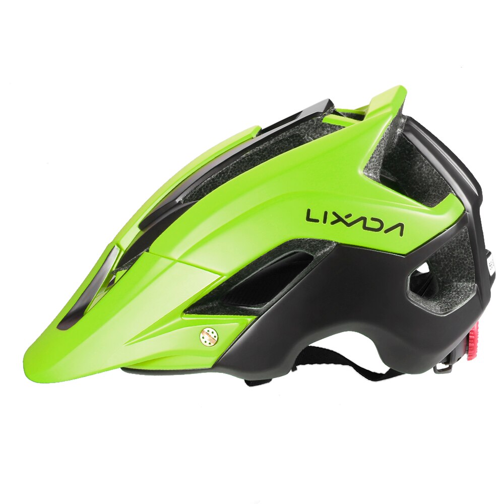 Lixada Mountainbike Fietsen Fiets Helm Sport Veiligheid Beschermende Helm 13 Vents MTB Fietsen Bike Sport Veiligheid Helm: Donker Kaki
