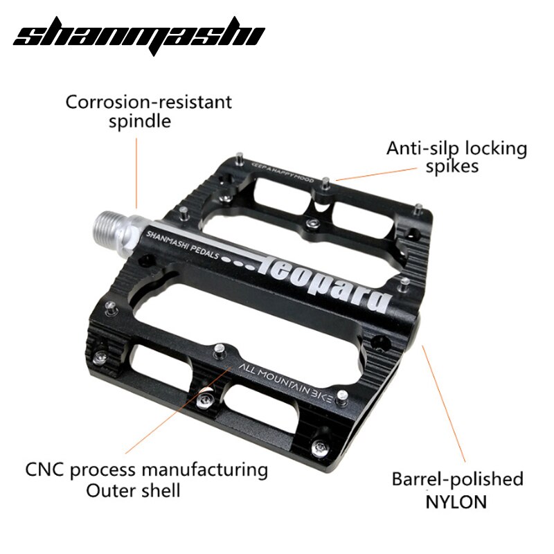 SMS pedały rowerowe platforma kompozytowa ze stopu aluminium duża szeroka wygoda uszczelnione łożysko antypoślizgowe pedały rowerowe MTB Droga rower
