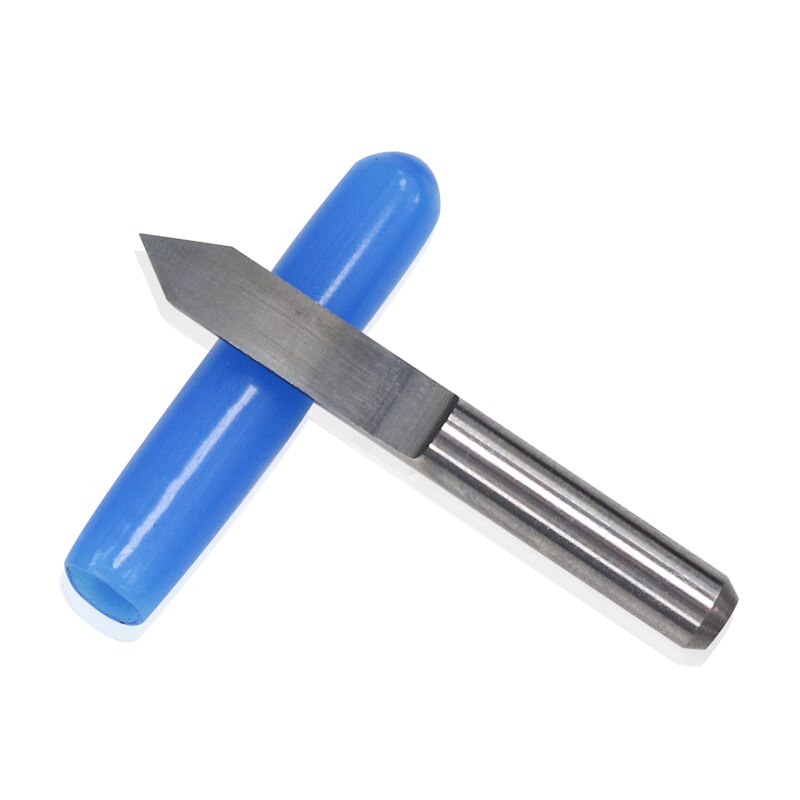 10pcs 45/60/90 Degrees Flat Bottom PCB Engraving Bit For PCB Machine V Shape 3D Milling Cutter Tungsten Carbide Engraving Bit