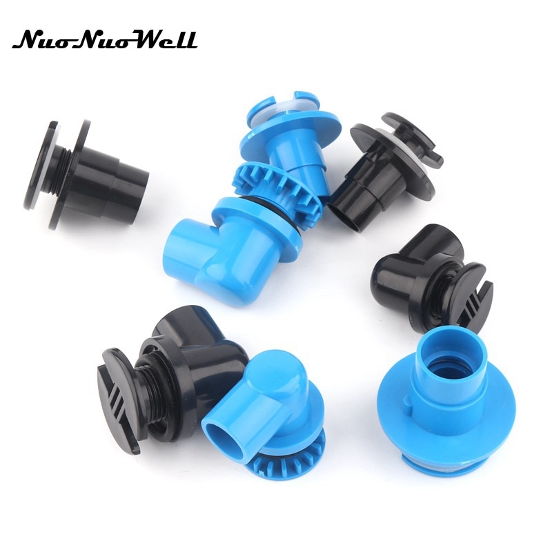10pcs PVC 20mm 25mm Aquarium Elbow Straight Joints Water Tank Drainage Aquarium Water Inlet Outlet Fish Tank Connector