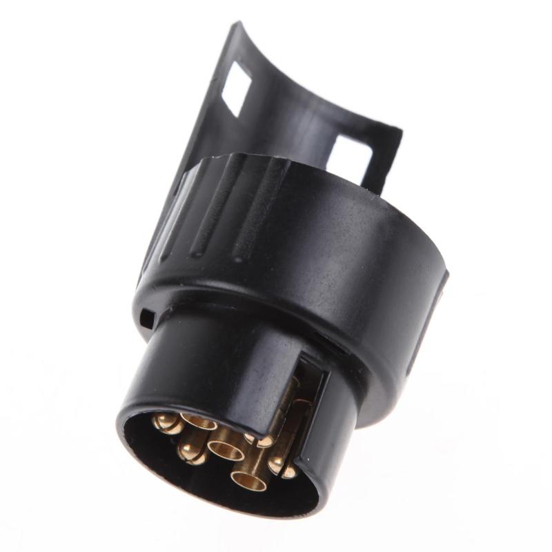 Adaptador convertidor de 7 pines a 13 pines para remolque de 12V, caravana, camión, remolque, enchufe conversor eléctrico tipo N