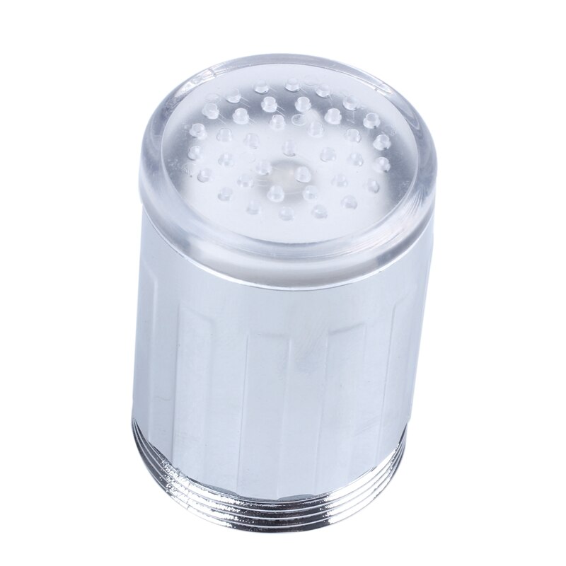 Grifo con luz LED que brilla en el agua, 3 colores, Sensor de temperatura