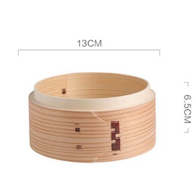Round Bamboo Steamer For Chinese Food Xiaolongbao Jiaozi Steam Bread Safe Healthy China Style Bamboo Wooded Cooker Steamed Grid: bamboo steamer-10