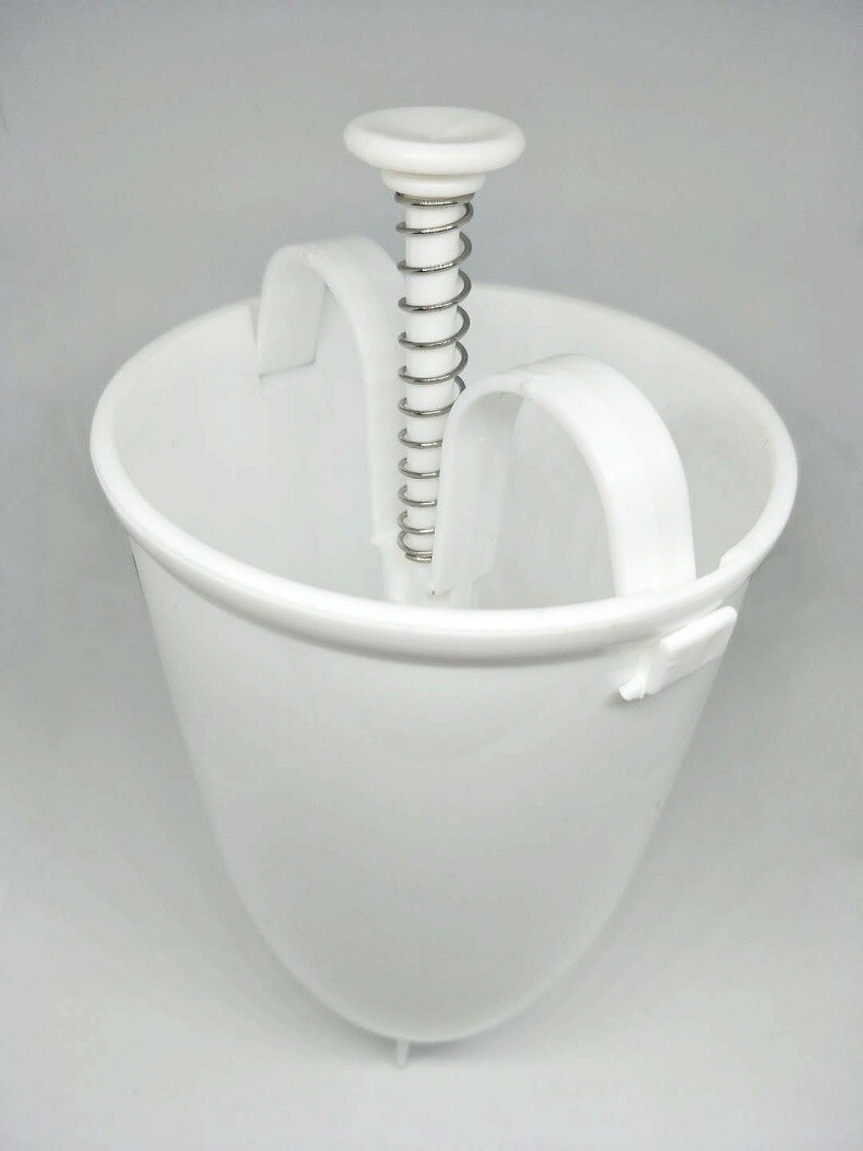 Smultring maker frityrstøp mold arabisk vaffel manuell plast lett vaffel dispenser smultring maskin lett rask bærbar