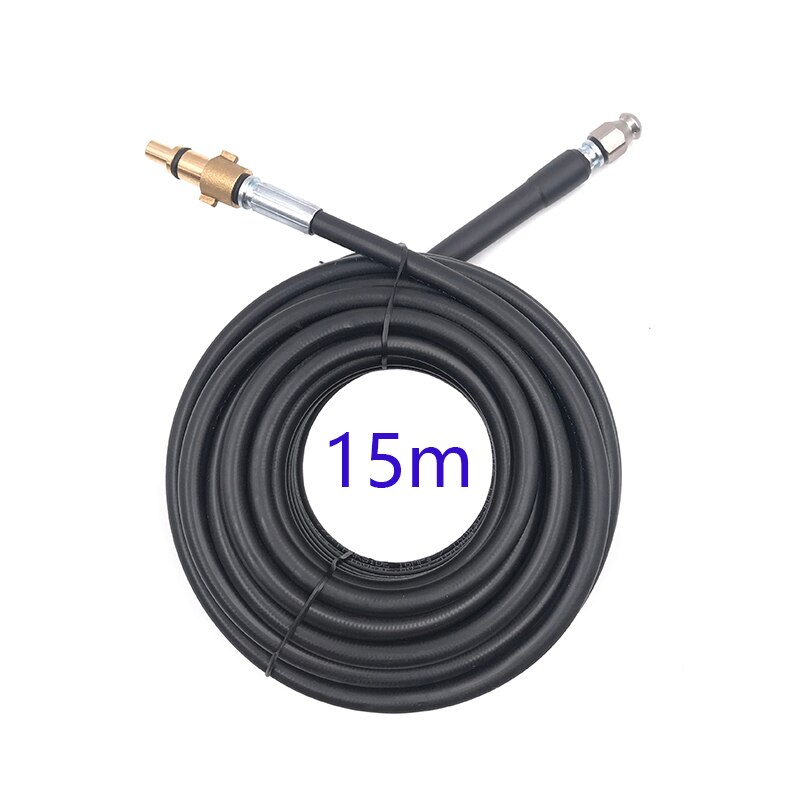 Korkeapainepesuri 6m 10m 15m 20 metriä  x 160 bar 2320 psi 2 psi viemäri tyhjennysvesi puhdistusletku kotelolle: Kulta-