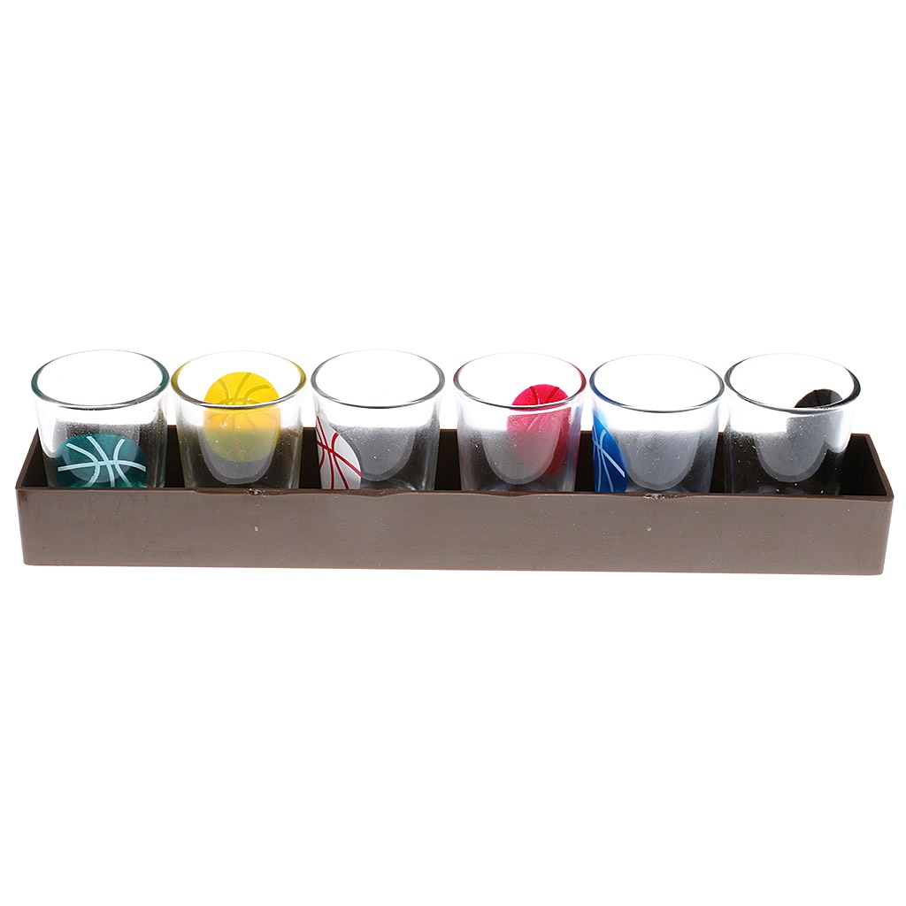 Mini Tabletop Basketball Shot Glass Drinking Game for Family Party Fun