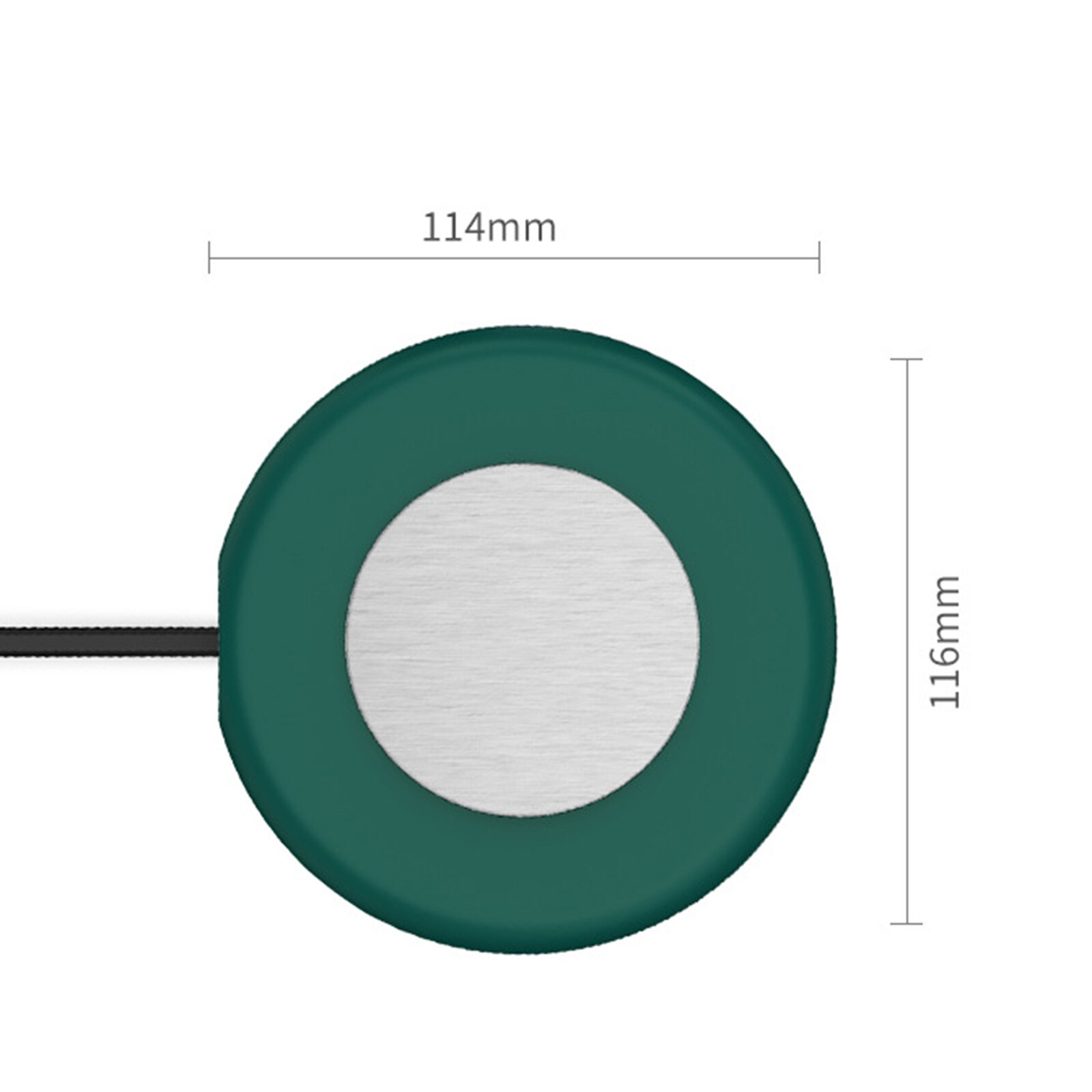Usb-verwarming onderzetter verwarming warmte-isolatie elektrische multifunctionele koffiekop mok warme mat thuiskantoorbenodigdheden