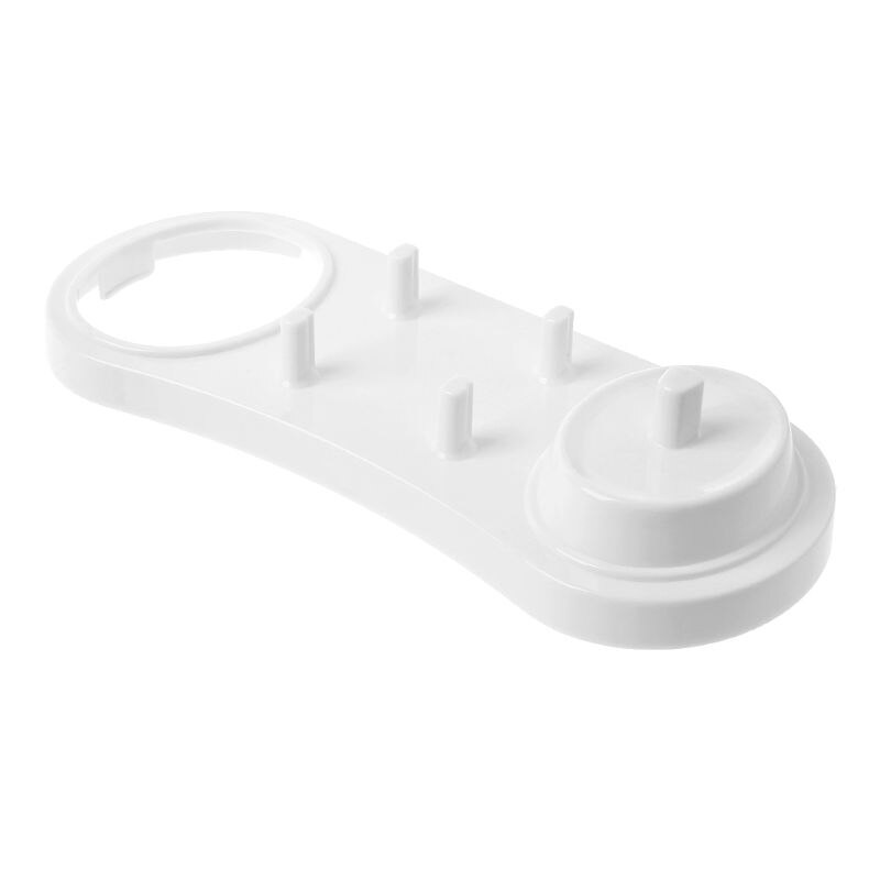Soporte eléctrico para cepillo de dientes, soporte para cabezal de cepillo de baño, 4 cabezales y 1 cepillo de dientes y 1 cargador