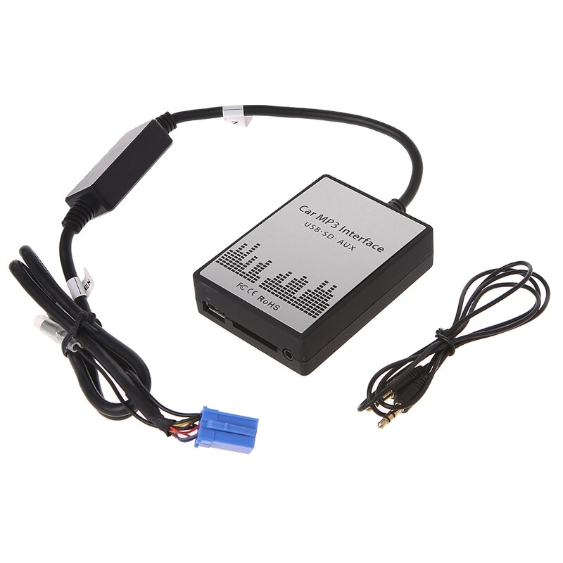 USB SD AUX Auto MP3 Muziek Radio Digitale Cd-wisselaar Adapte Voor Renault 8pin Clio