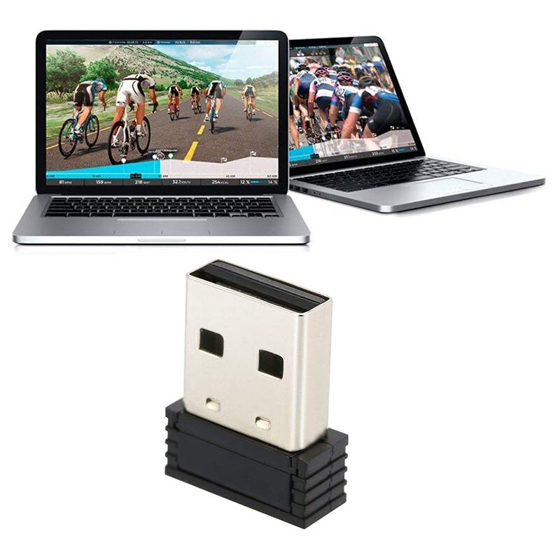 USB ANT+Stick an Adapter for Garmin,Sunnto,Zwift,TacX,Bkool,PerfPRO Studio,CycleOps,TrainerRoad to Upgrade Bike Trainer,Compatib
