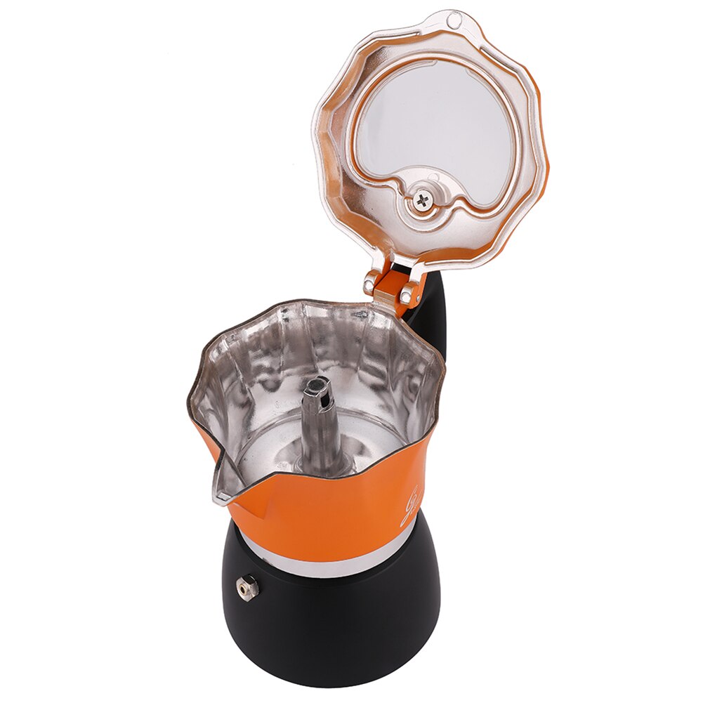 150ml 300ml Stovetop Espresso Maker Moka Pot Classic Italian Coffee Maker Aluminum Barista Coffee Brewing Kettle Accessories